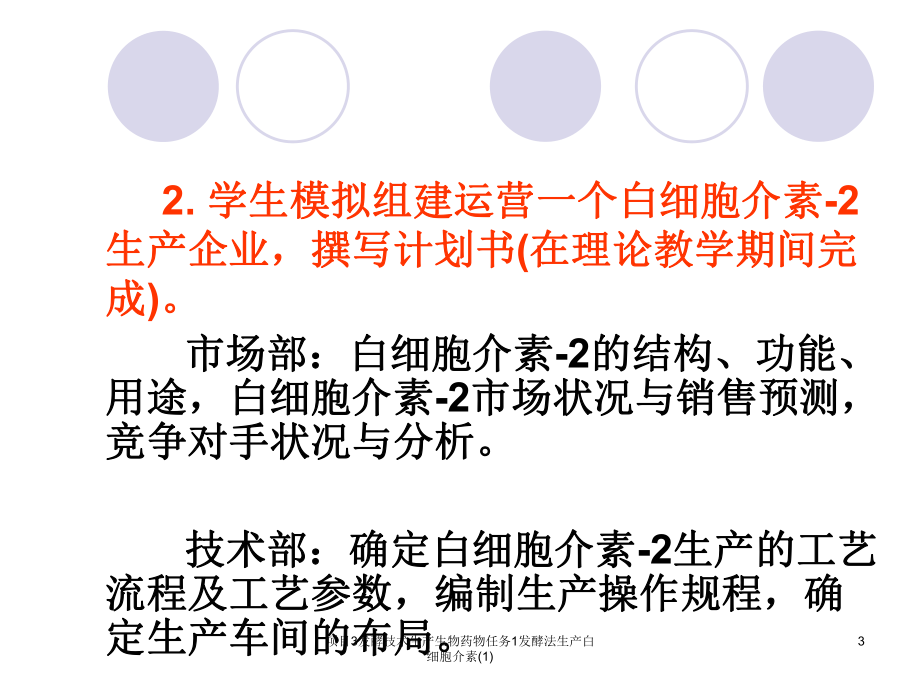 项目3发酵技术生产生物药物任务1发酵法生产白细胞介素-课件.ppt_第3页