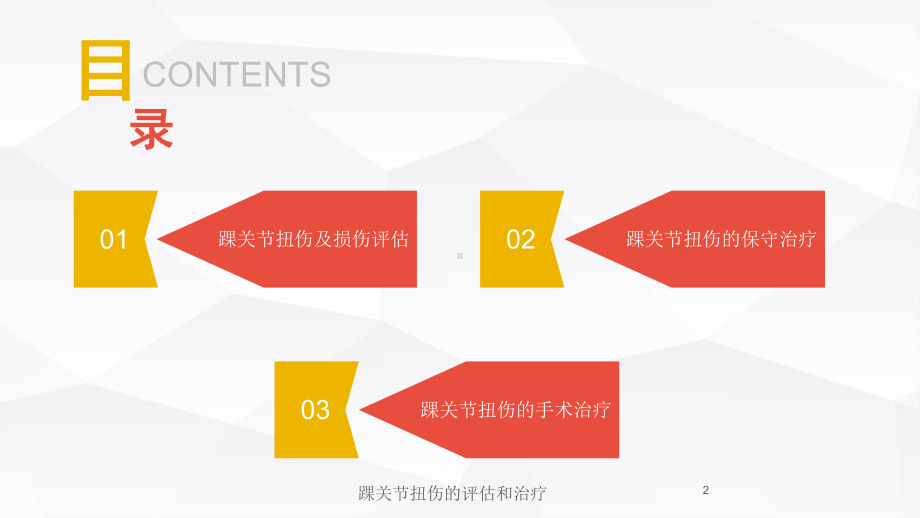 踝关节扭伤的评估和治疗培训课件.ppt_第2页