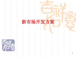 新市场开发方案教学课件.ppt