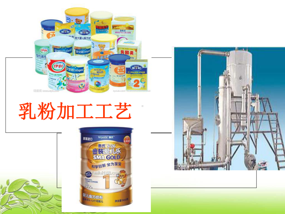 乳粉加工工艺课件.ppt_第1页