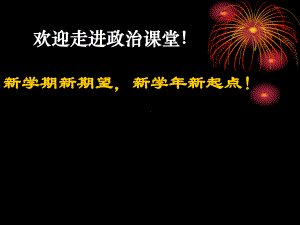 欢迎走进政治课堂!课件.ppt