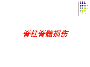 脊柱脊髓损伤培训课件.ppt