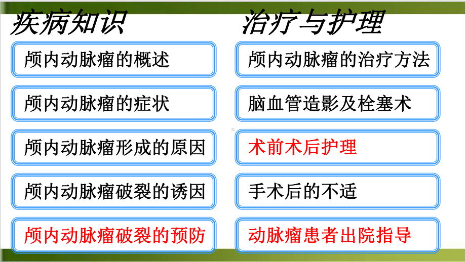 颅内动脉瘤健康宣教课件.pptx_第1页