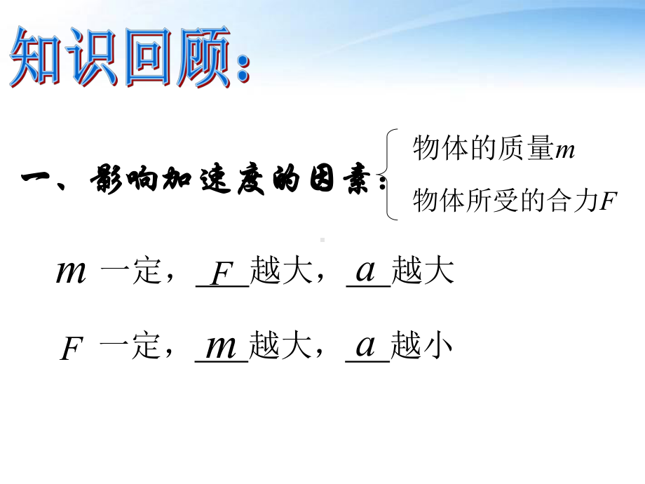 牛顿第二定律(超全)讲义课件.ppt_第2页