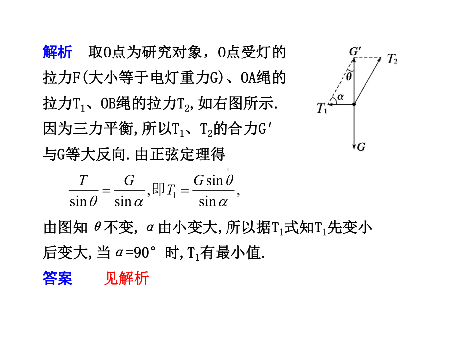 正弦定理和拉密原理法解析课件.ppt_第2页