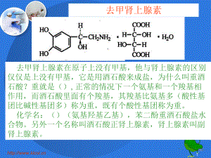 药物化学-去甲肾上腺素-肾上腺素-异丙肾上腺课件.ppt