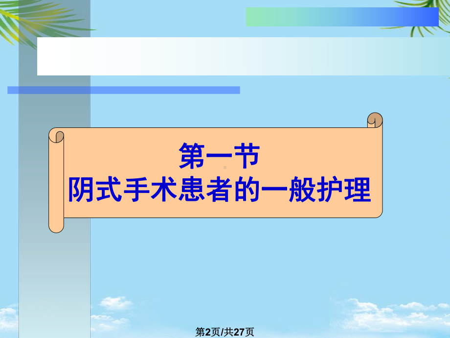 阴式手术患者的护理全面版课件.pptx_第2页