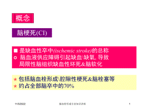 脑血栓形成专业知识讲座培训课件.ppt