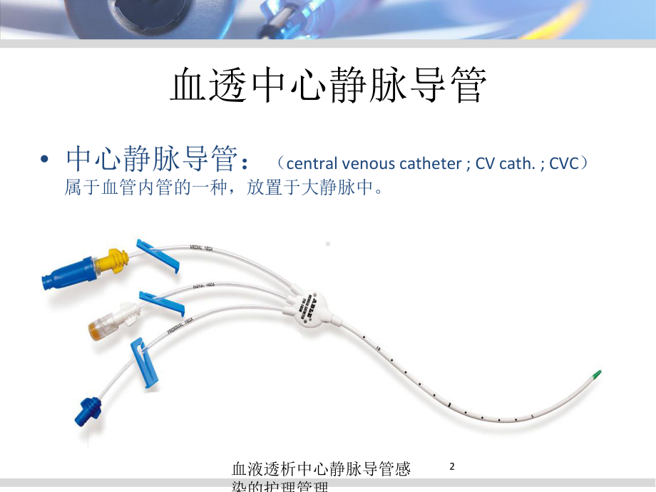 血液透析中心静脉导管感染的护理管理培训课件.ppt_第2页