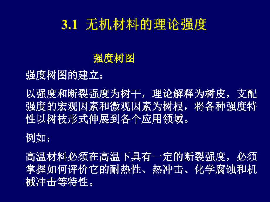 第三章-无机材料的脆性断裂与强度解析课件.ppt_第1页