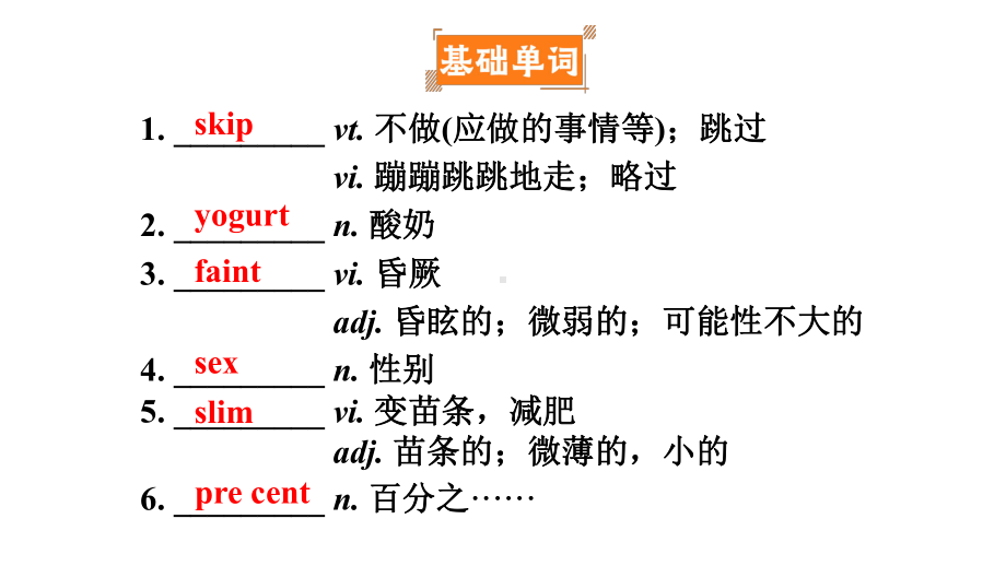 2022新牛津译林版（2020）《高中英语》必修第一册Unit 4 单元复习（ppt课件）.pptx_第2页