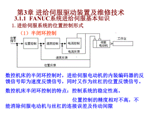 第三章进给伺服驱动装置及维修技术课件.ppt