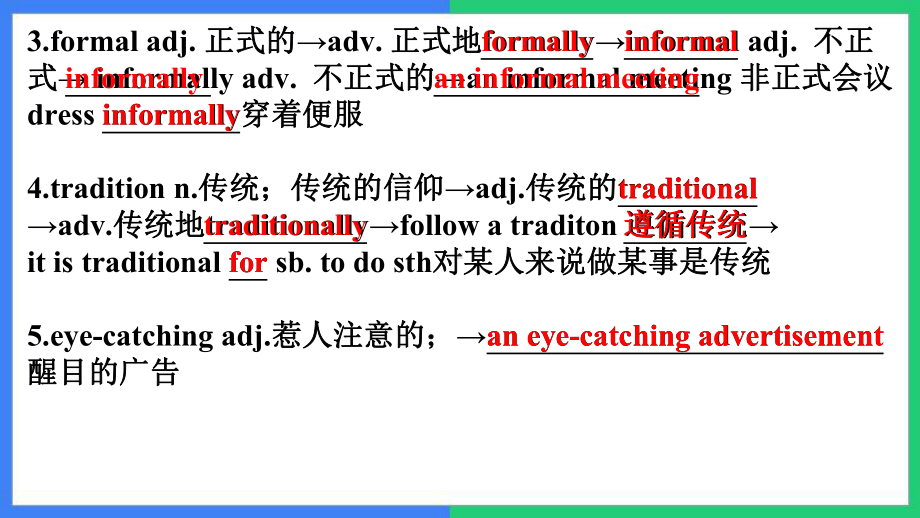 2022新牛津译林版（2020）《高中英语》必修第二册 unit3 reading重点词汇拓展（ppt课件）.ppt_第3页