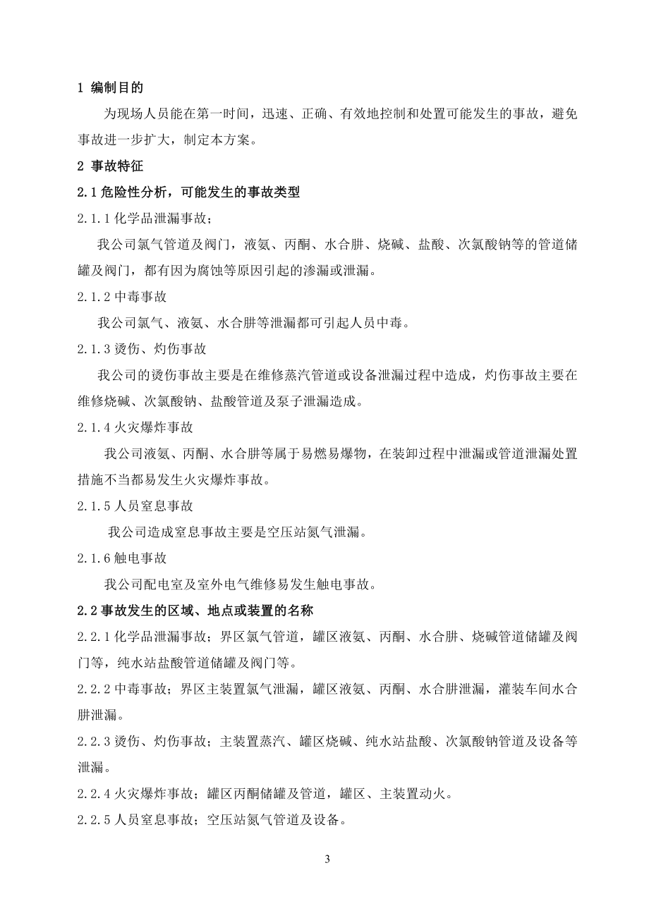 危险化学品现场应急处置方案参考模板范本.docx_第3页