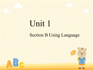 Unit 1 Using Language （ppt课件）-2022新外研版（2019）《高中英语》选择性必修第三册.pptx