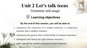 Unit 2 Grammar and usage （ppt课件）-2022新牛津译林版（2020）《高中英语》必修第一册.pptx