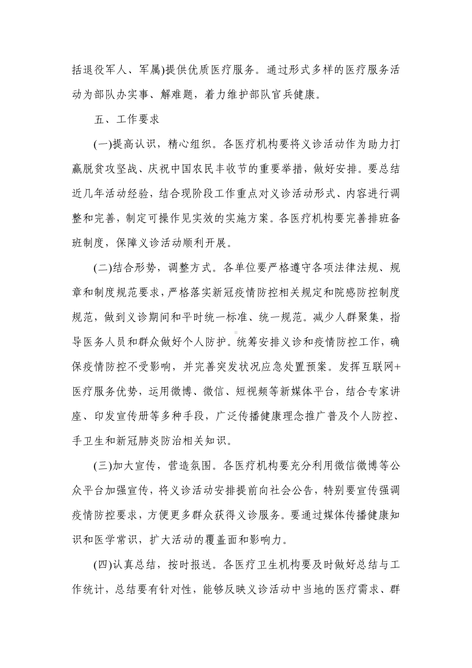 “服务百姓健康行动”大型义诊活动周实施方案（示范文本）.docx_第3页