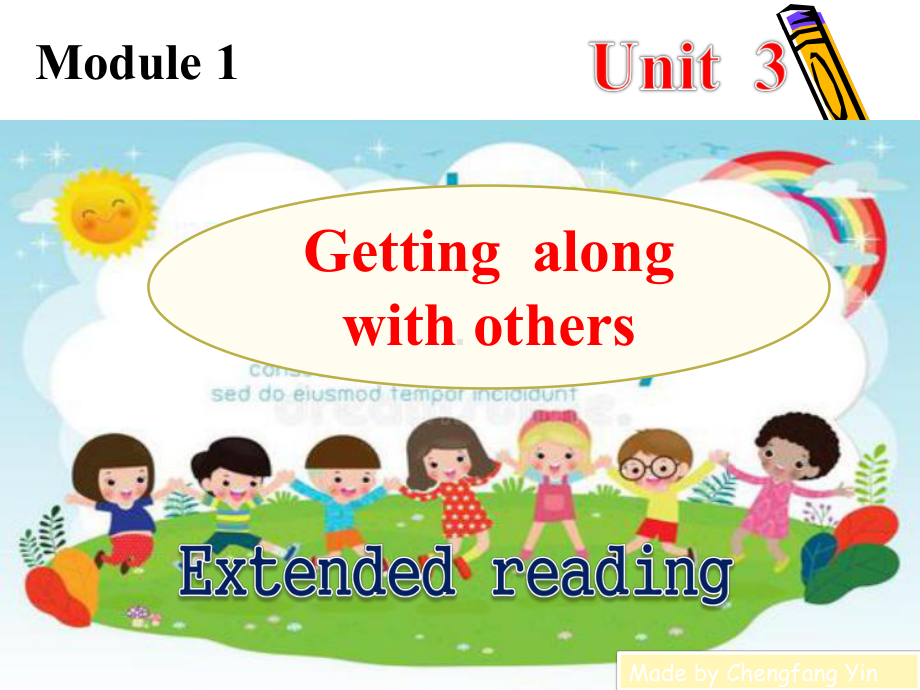 Unit 3 Extended reading &project 同步（ppt课件） -2022新牛津译林版（2020）《高中英语》必修第一册.pptx_第1页