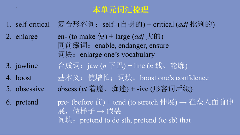 Unit 1 Starting out — Understanding ideas 单词课堂（ppt课件）-2022新外研版（2019）《高中英语》选择性必修第三册.pptx_第2页