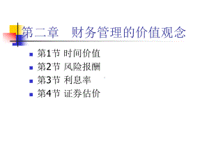 第二章财务管理的价值观念2节-课件.ppt