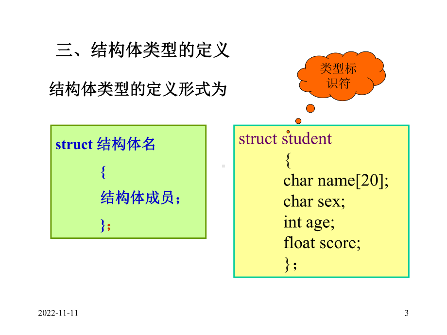 第七章-结构体共用体和枚举类型数据余课件.ppt_第3页