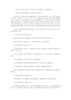 某铝业公司安全文化建设方案.docx