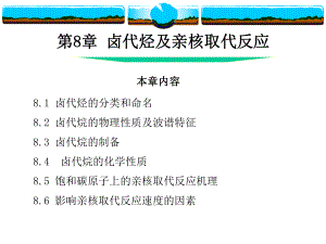 第8章卤代烃及亲核取代反应-课件.ppt