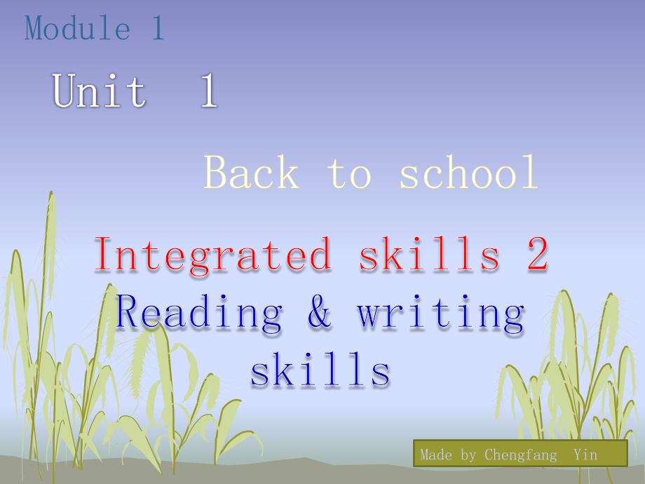 Unit 1 Integrated skills 2 同步（ppt课件+音频)-2022新牛津译林版（2020）《高中英语》必修第一册.rar