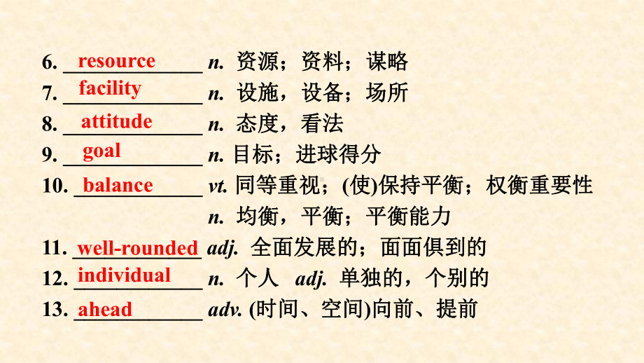 2022新牛津译林版（2020）《高中英语》必修第一册Unit 1 单元复习（ppt课件）.pptx_第3页