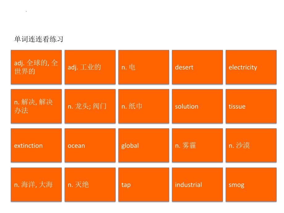 Unit8 单词连连看（ppt课件）-2022新北师大版（2019）《高中英语》必修第三册.pptx_第3页