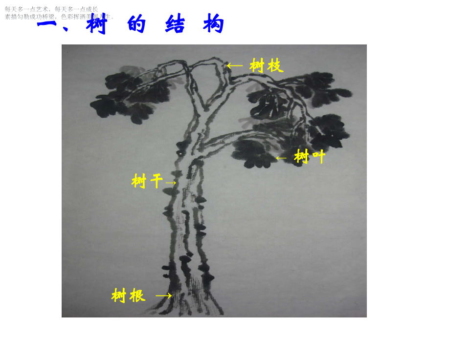 四年级下册美术课件-《彩墨画树》-广西版-(共14张).ppt_第2页