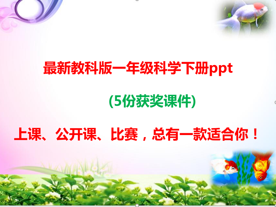 我们知道的动物课件(教科版一年级科学下册)（份供选）.ppt_第1页