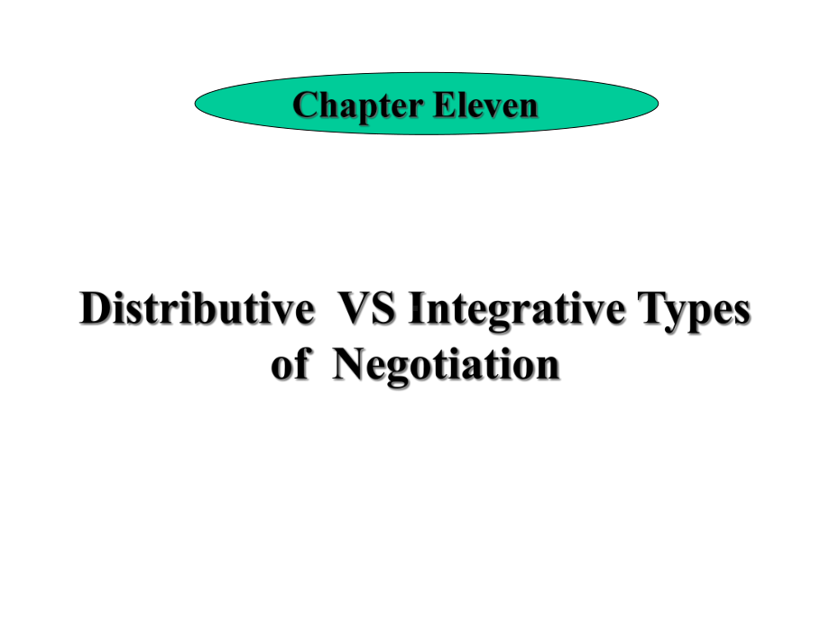 国际商务谈判：理论、案例分析与实践(第五版)英文版课件Chapter-11.ppt_第1页