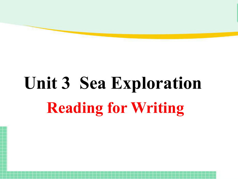 Unit 3 Reading for Writing(ppt课件)-2022新人教版（2019）《高中英语》选择性必修第四册.pptx_第1页