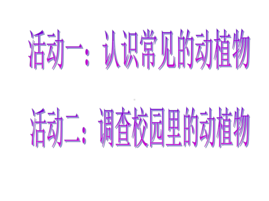 教科版六年级科学上册《41校园生物大搜索》课件.ppt_第2页