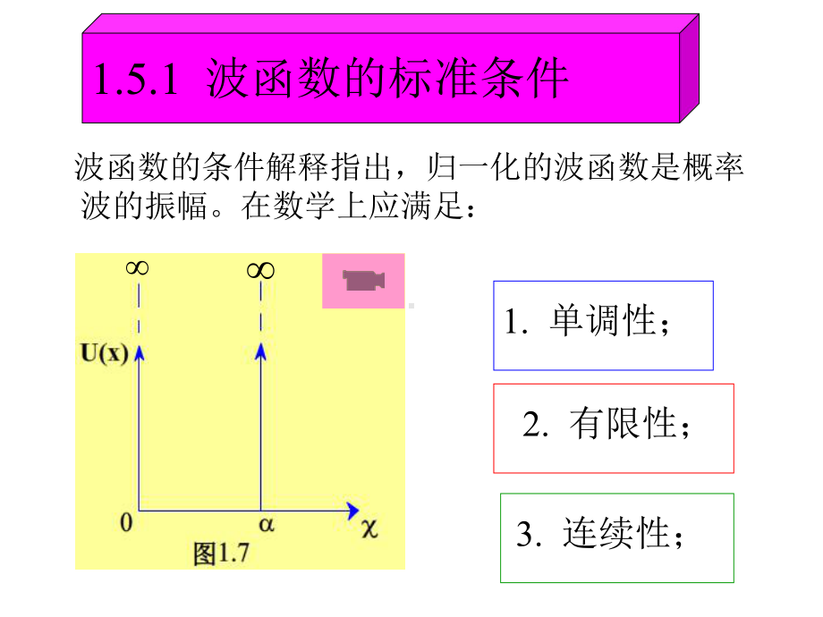 定态方程的解法一维无限深势阱与线性谐振子课件.pptx_第1页