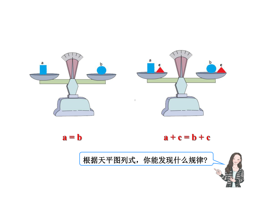 小学数学冀教版五年级上册第八单元方程第2课时-等式的性质课件.ppt_第3页