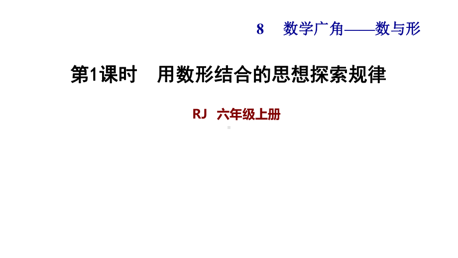 数与形习题人教版六年级数学上册课件.pptx_第1页