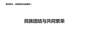 川教版八年级历史下册13《民族团结与共同繁荣》课件.ppt