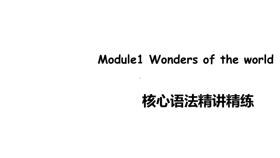 外研版九年级上英语各单元核心语法精讲精练课件.pptx--（课件中不含音视频）--（课件中不含音视频）_第2页