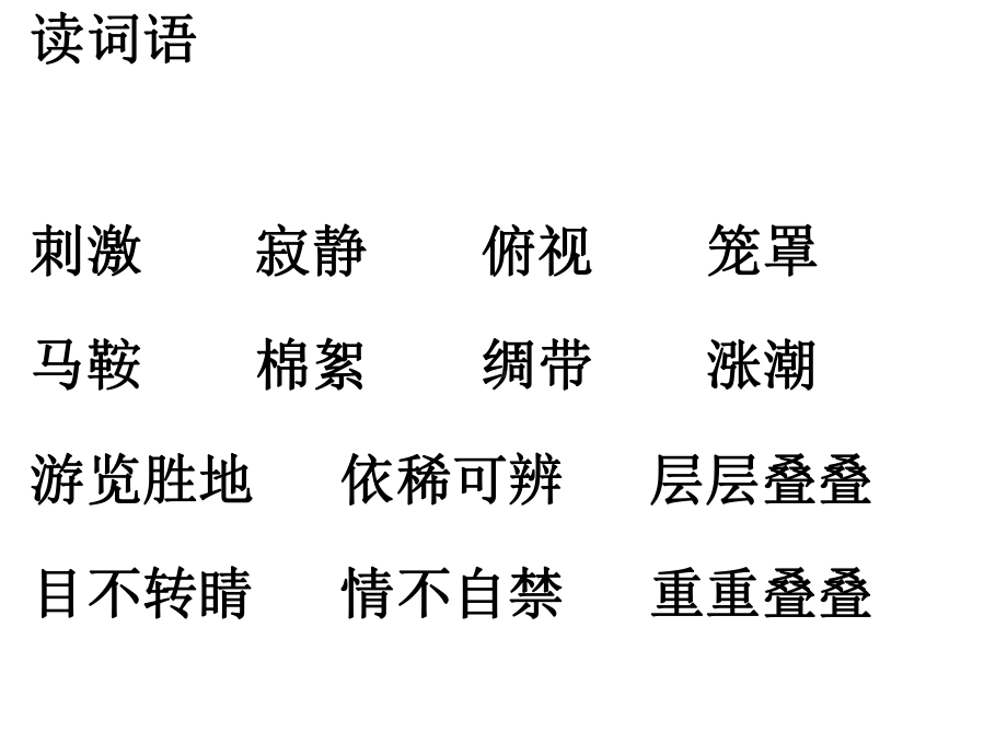 沪教版五年级语文下册《登泰山观日出》课件.ppt_第2页