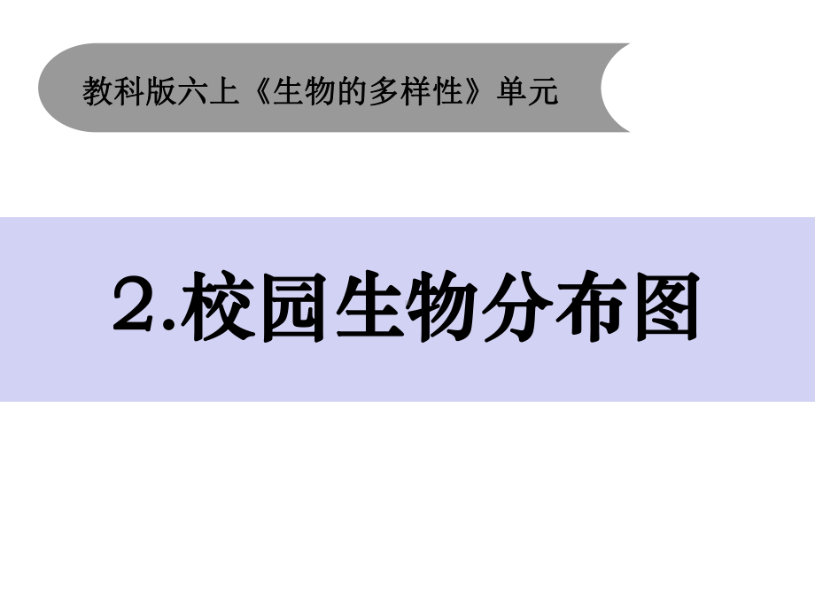 教科版小学科学六年级上册科学42校园生物分布图课件(张).pptx_第1页