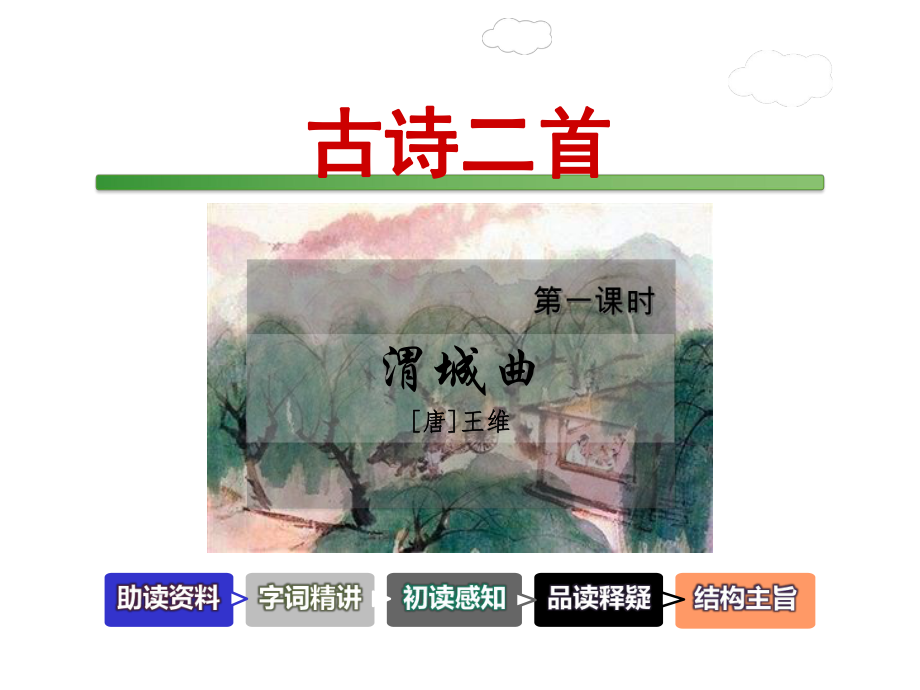 古诗两首渭城曲别董大课件5上冀教版.ppt_第1页