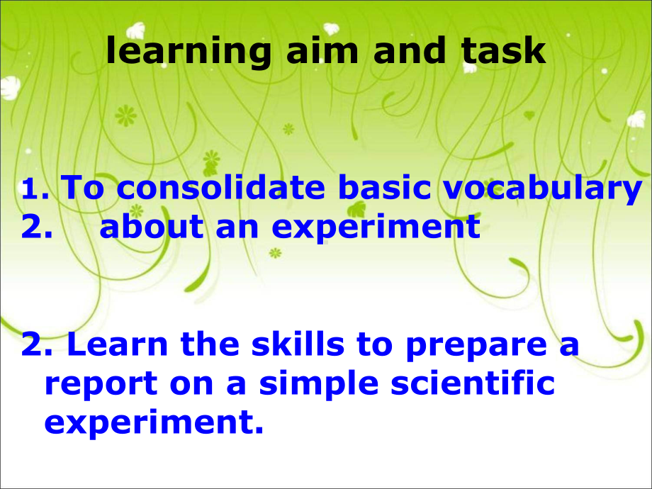 外研版高中英语必修一《Module-5-A-Lesson-in-a-Lab》课件.ppt--（课件中不含音视频）--（课件中不含音视频）_第2页