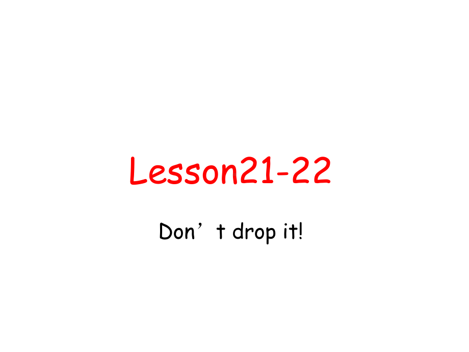 新概念英语第一册-Lesson39~40(带答案)(共22张)课件.ppt--（课件中不含音视频）_第2页