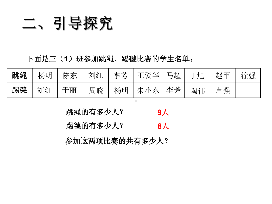 新版人教版数学三年级上册数学广角-集合课件.ppt_第3页