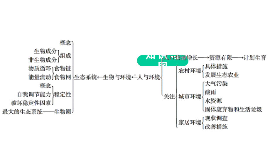 北师大版八年级生物下册总复习课件《第24章人与环境》复习.ppt_第3页