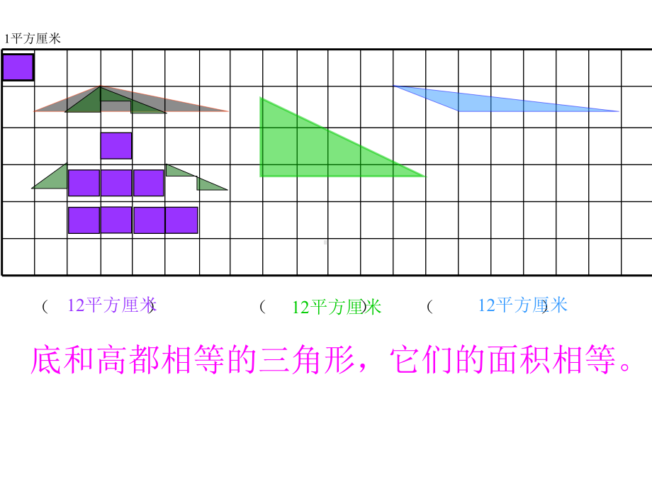 小学五年级数学上册第六单元三角形的面积易错题对比练习课件.pptx_第2页