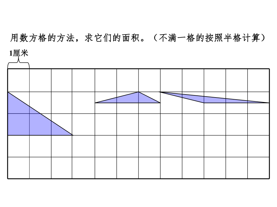 小学五年级数学上册第六单元三角形的面积易错题对比练习课件.pptx_第3页