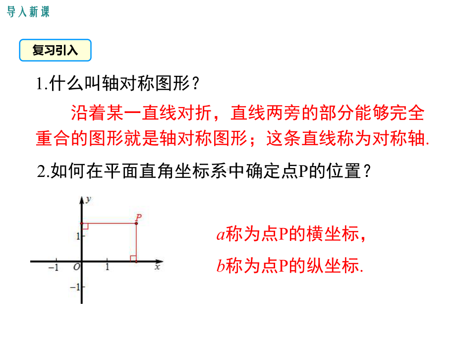 北师大版八年级数学上册《33-轴对称与坐标变化》课件.ppt_第3页